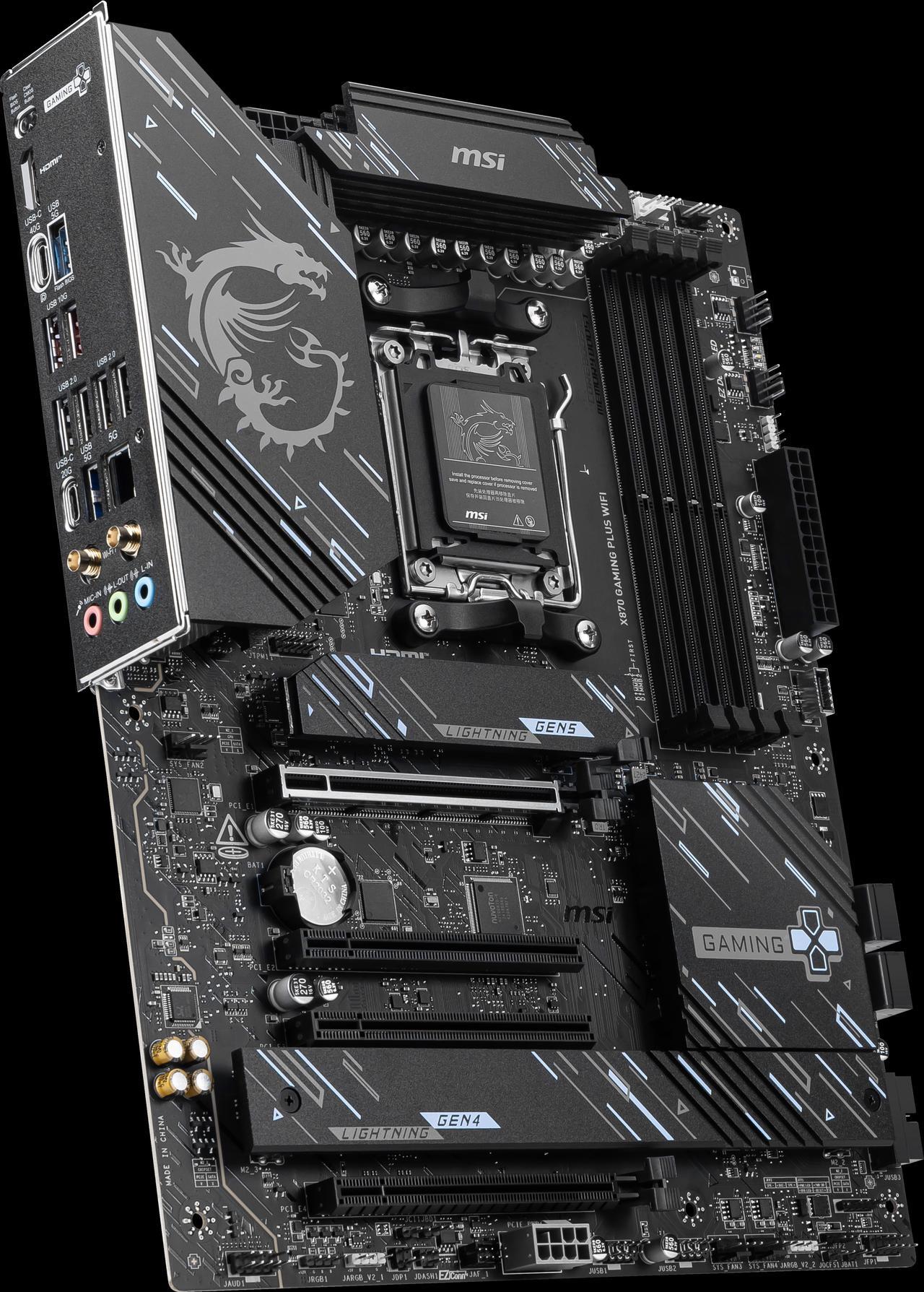 Am5 Motherboard MSI B650 GAMING PLUS WIFI, ATX AMD Ryzen 7000