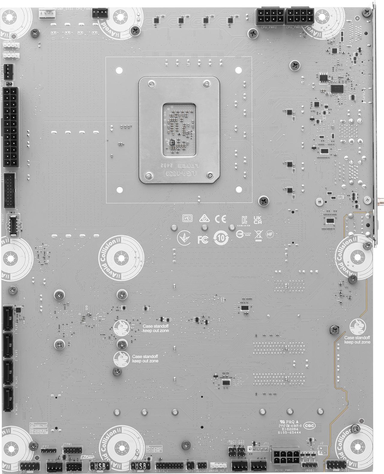 Alt view image 9 of 10 - MSI PRO Z890-S WIFI PZ LGA 1851 Intel Z890 243.84mmx304.8mm (280) Motherboards - Intel