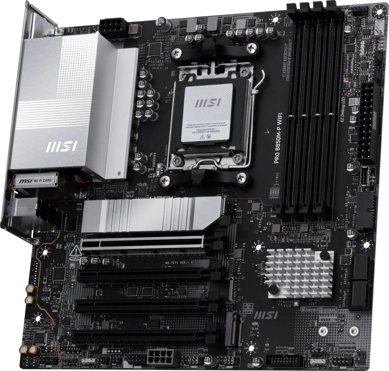 MSI PRO B850M-P Motherboard