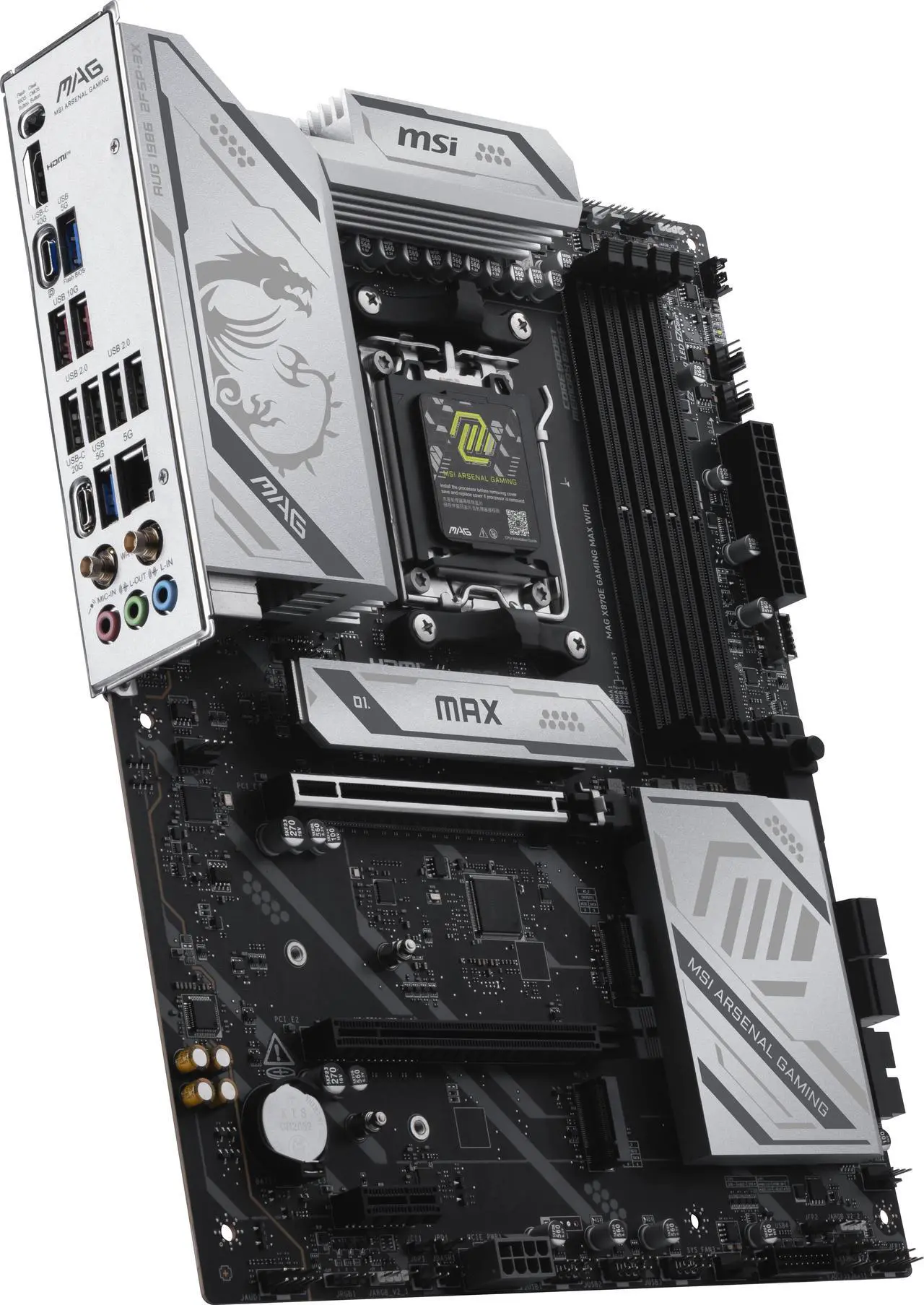 MSI MAG X870E GAMING MAX WIFI AM5 AMD X870E Motherboard