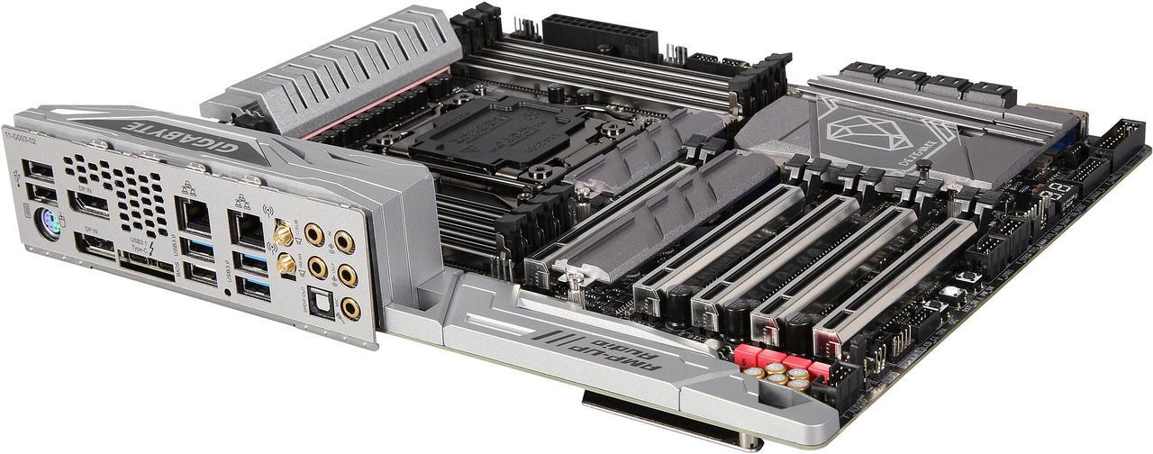 Alt view image 3 of 6 - GIGABYTE X299 DESIGNARE EX (rev. 1.0) LGA 2066 Intel X299 USB 3.1 ATX Intel Motherboard