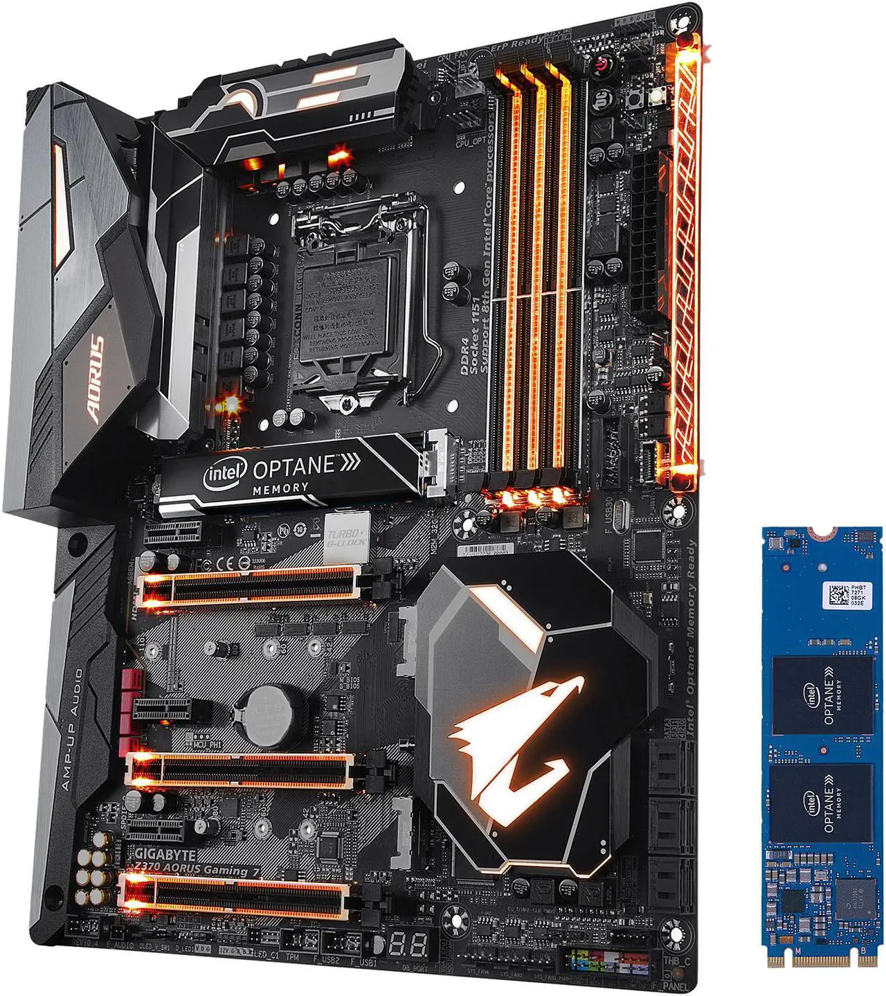 Main image of GIGABYTE Z370 AORUS GAMING 7-OP LGA 1151 (300 Series) Intel Z370 ATX Motherboard with 32GB Intel Optane Memory