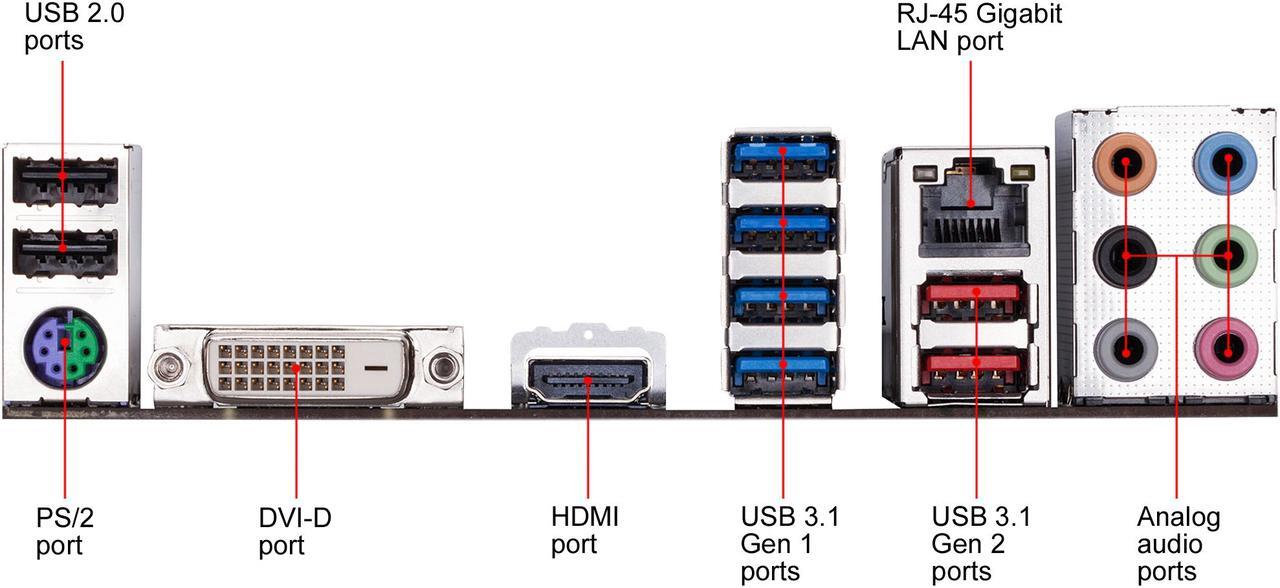 Alt view image 7 of 15 - GIGABYTE Motherboard B450 AORUS M AM4 AMD B450 SATA 6Gb/s USB 3.0 HDMI Micro ATX AMD Motherboard