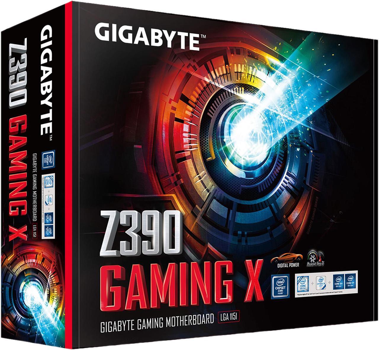 Alt view image 7 of 8 - GIGABYTE Z390 GAMING X LGA 1151 (300 Series) Intel Z390 HDMI SATA 6Gb/s USB 3.1 ATX Intel Motherboard