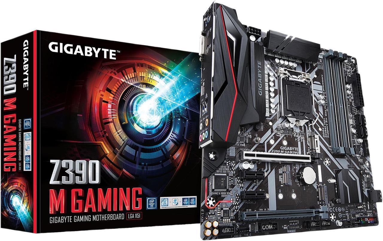 Alt view image 8 of 10 - GIGABYTE Z390 M GAMING LGA 1151 (300 Series) Intel Z390 HDMI USB 3.1 Micro ATX Intel Motherboard