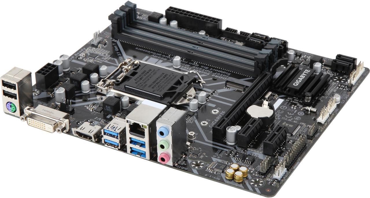 Main image of GIGABYTE Z370M DS3H LGA 1151 (300 Series) Intel Z370 HDMI SATA 6Gb/s USB 3.1 Micro ATX Intel Motherboard