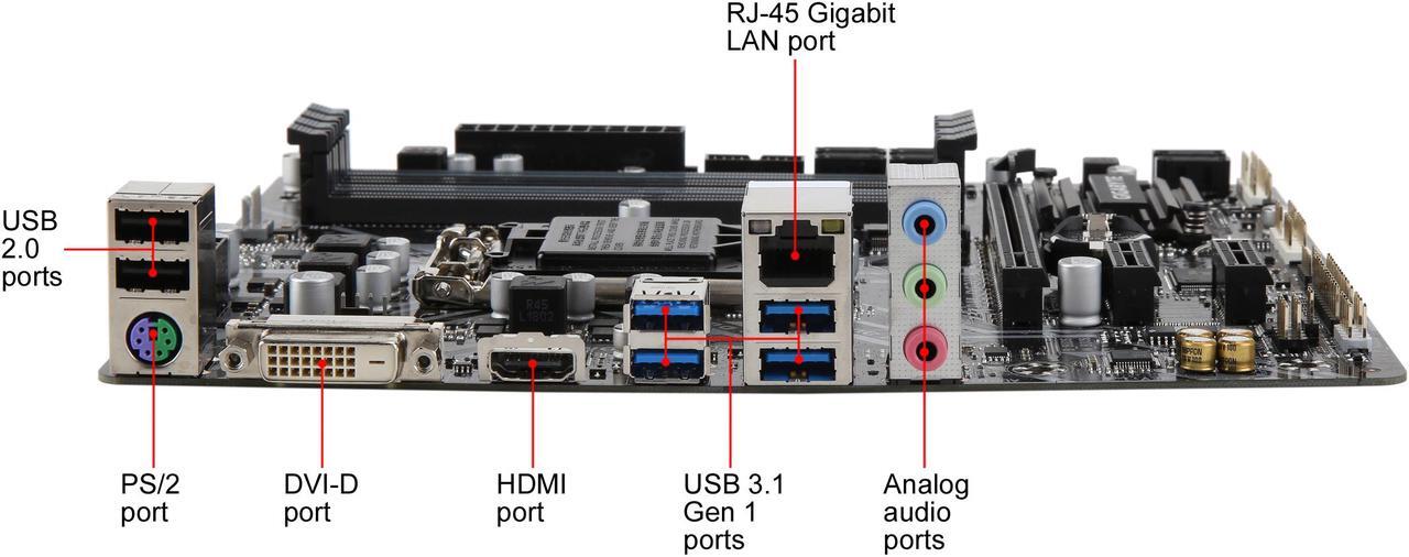Alt view image 6 of 6 - GIGABYTE Z370M DS3H LGA 1151 (300 Series) Intel Z370 HDMI SATA 6Gb/s USB 3.1 Micro ATX Intel Motherboard