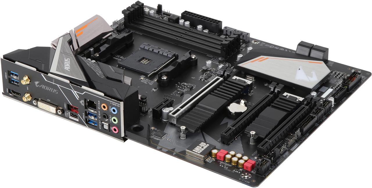 GIGABYTE B450 AORUS PRO WIFI AM4 AMD B450 SATA 6Gb/s ATX AMD Motherboard