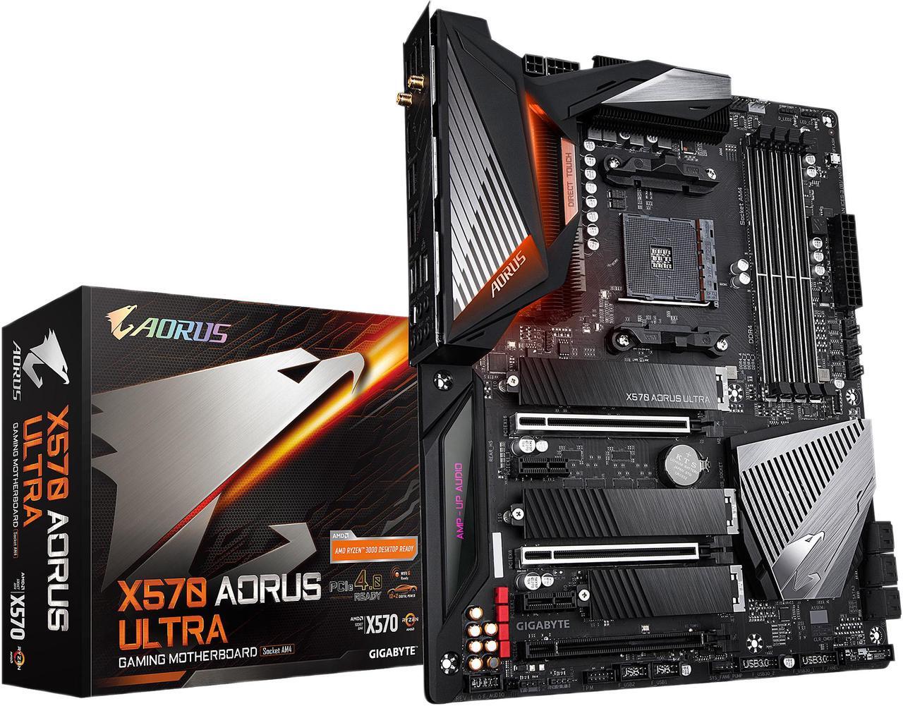Alt view image 5 of 8 - GIGABYTE X570 AORUS ULTRA AMD Ryzen 3000 PCIe 4.0 SATA 6Gb/s USB 3.2 AMD X570 ATX Motherboard