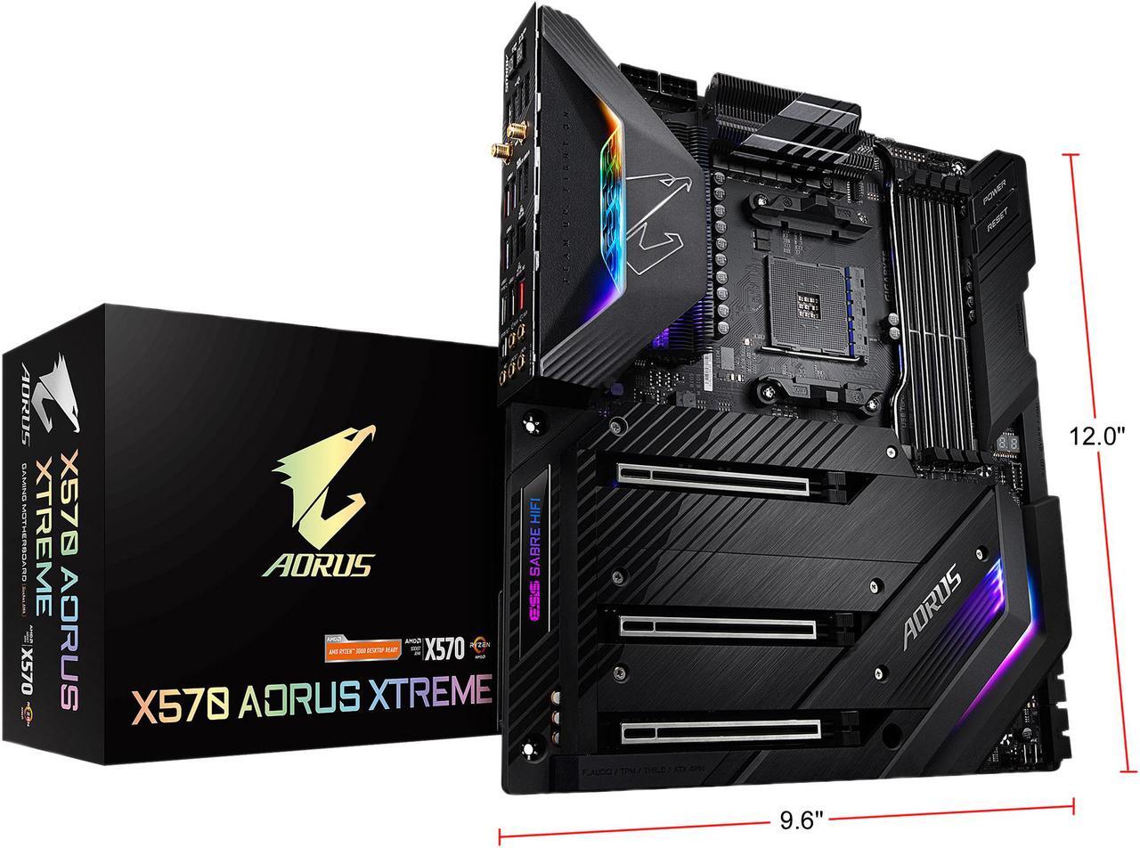 Alt view image 11 of 11 - GIGABYTE X570 AORUS XTREME AMD Ryzen 3000 PCIe 4.0 SATA 6Gb/s USB 3.2 AMD X570 E-ATX Motherboard