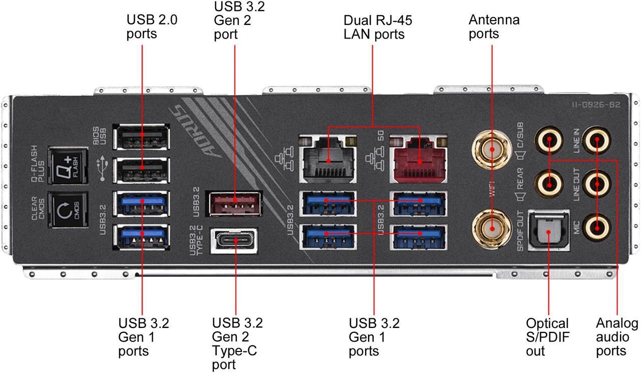 Alt view image 8 of 9 - GIGABYTE X299X AORUS MASTER LGA 2066 Intel X299 Extended ATX Intel Motherboard