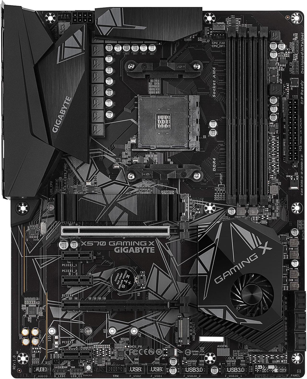 GIGABYTE X570 GAMING X AM4 AMD X570 SATA 6Gb/s ATX AMD Motherboard