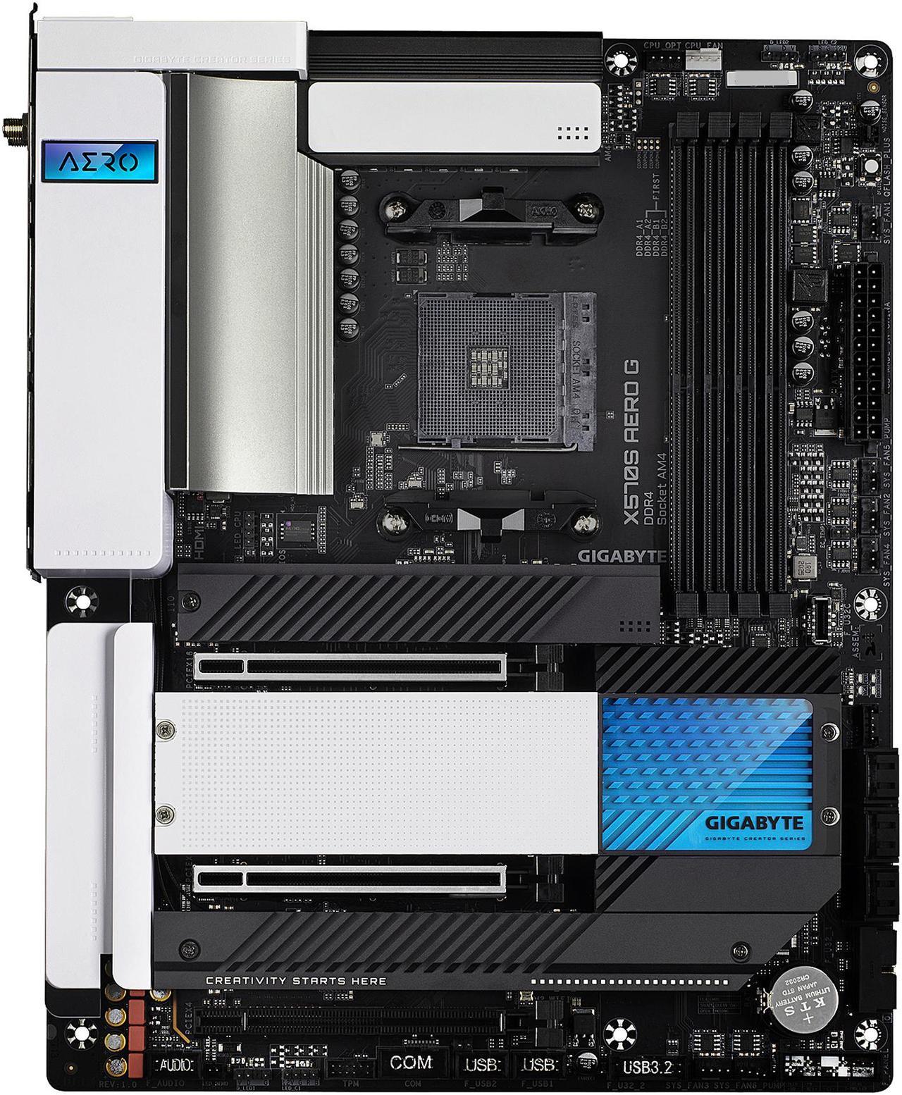 GIGABYTE X570S AERO G AM4 AMD X570 SATA 6Gb/s ATX AMD Motherboard