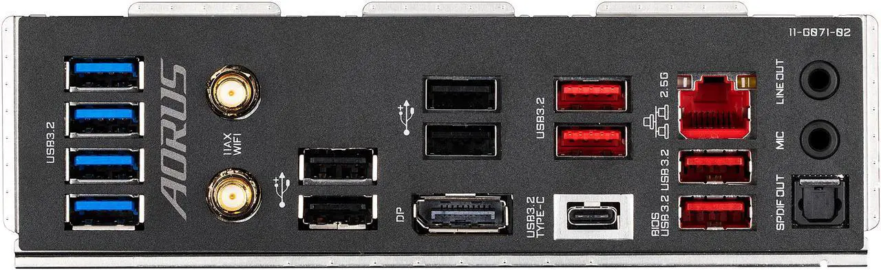 Alt view image 6 of 7 - GIGABYTE Z690 AORUS ULTRA LGA 1700 Intel Z690 ATX Motherboard with DDR5, Quad M.2, PCIe 5.0, USB 3.2 Gen2X2 Type-C, WiFi 6, 2.5GbE LAN