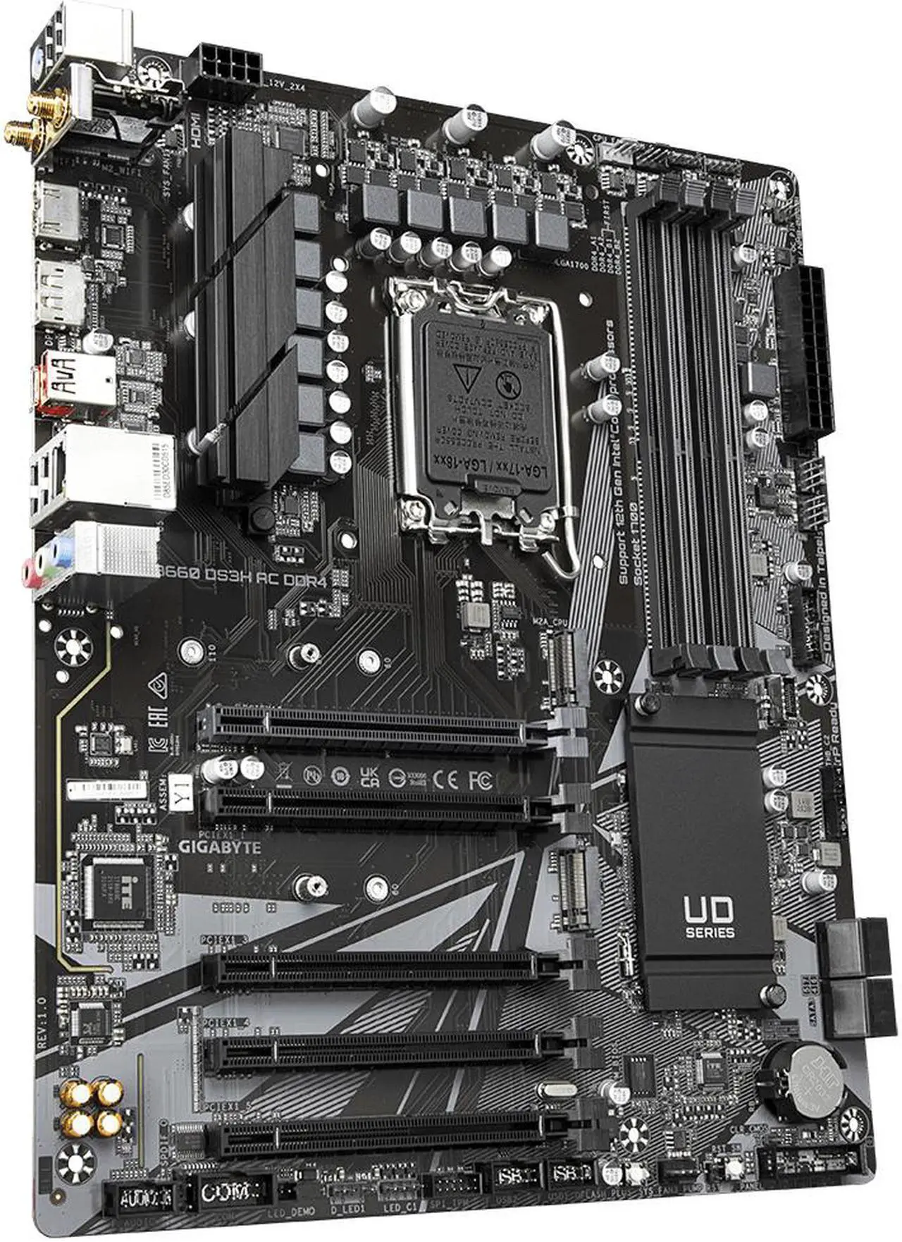 Main image of GIGABYTE B660 DS3H AC DDR4-Y1 Intel Motherboard