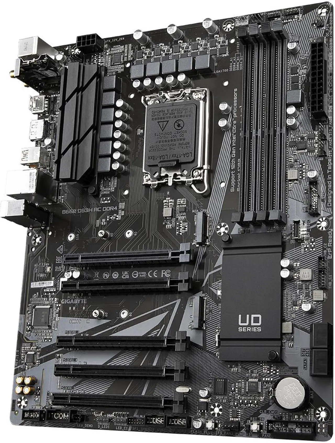 Alt view image 2 of 5 - GIGABYTE B660 DS3H AC DDR4-Y1 Intel Motherboard