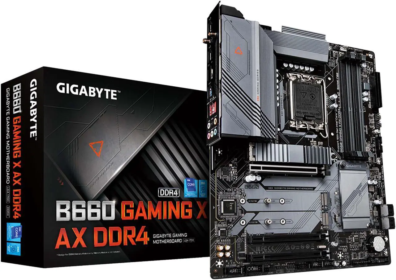 Alt view image 6 of 7 - GIGABYTE B660 GAMING X AX DDR4 B660 Intel LGA 1700 ATX Motherboard with DDR4, Triple M.2, PCIe 4.0, USB 3.2 Gen2 Type-C, WiFi 6E 802.11ax, 2.5GbE LAN