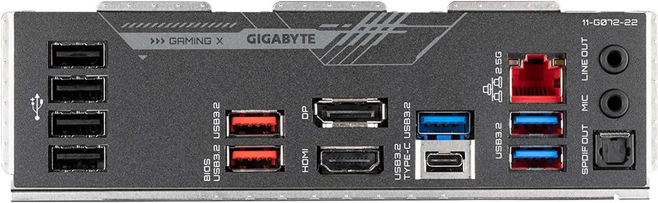 Alt view image 4 of 8 - GIGABYTE Z690 GAMING X LGA 1700 Intel Z690 ATX Motherboard with DDR5, Quad M.2, PCIe 5.0, USB 3.2 Gen2X2 Type-C, 2.5GbE LAN