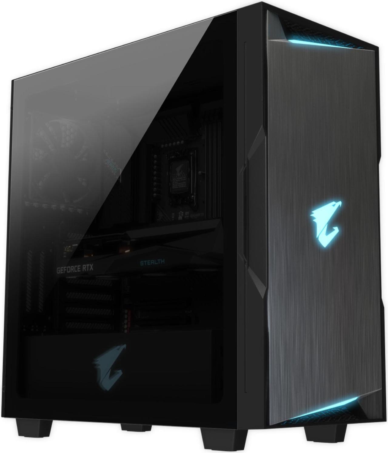 Main image of GIGABYTE AORUS Project Stealth DIY PC Kit (Z690 AORUS ELITE STEALTH, NVIDIA GeForce RTX 3070 GAMING OC 8G STEALTH, AORUS C300G STEALTH) - GB-STEALTH COMBO IN2181