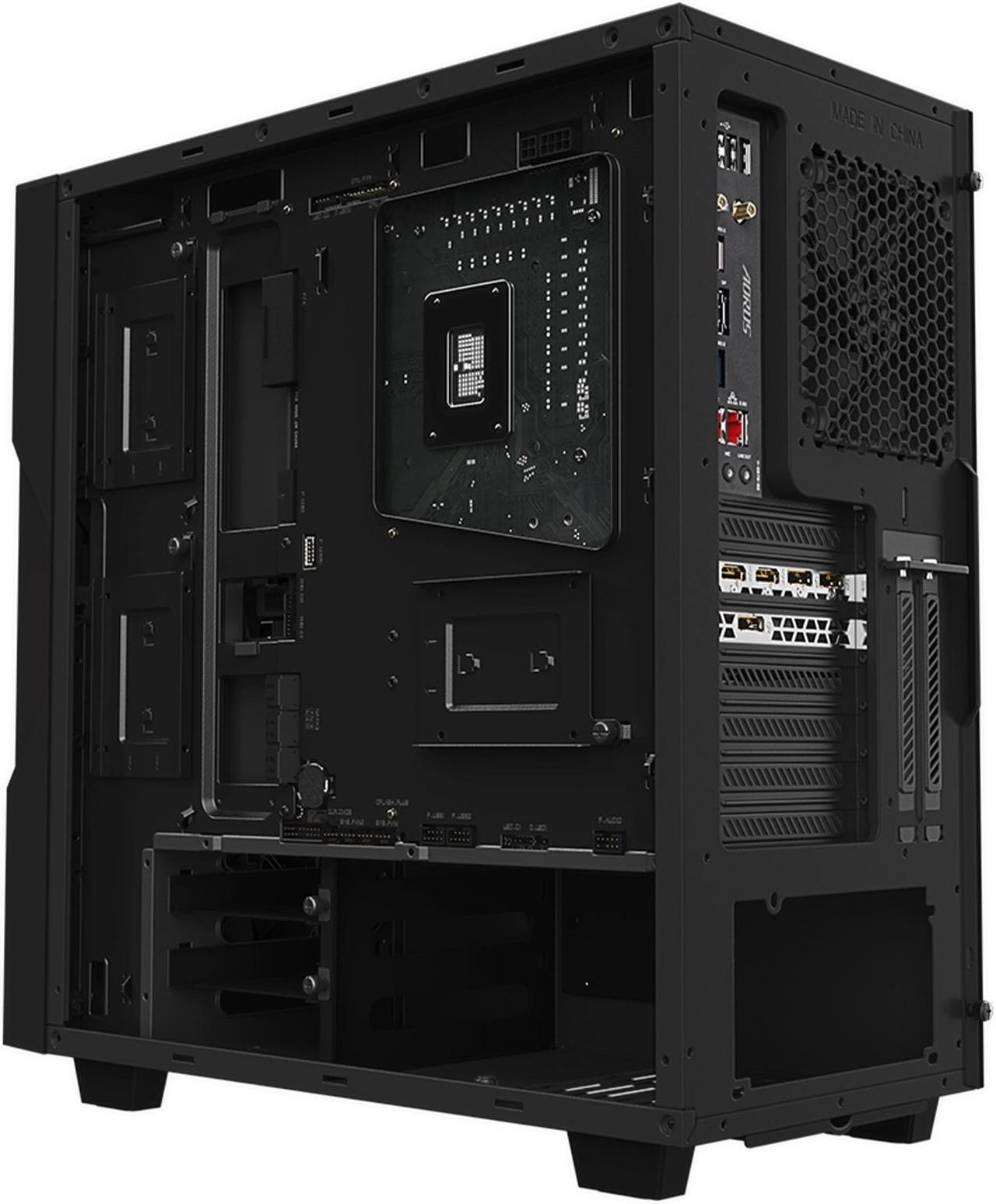 Alt view image 6 of 9 - GIGABYTE AORUS Project Stealth DIY PC Kit (Z690 AORUS ELITE STEALTH, NVIDIA GeForce RTX 3070 GAMING OC 8G STEALTH, AORUS C300G STEALTH) - GB-STEALTH COMBO IN2181
