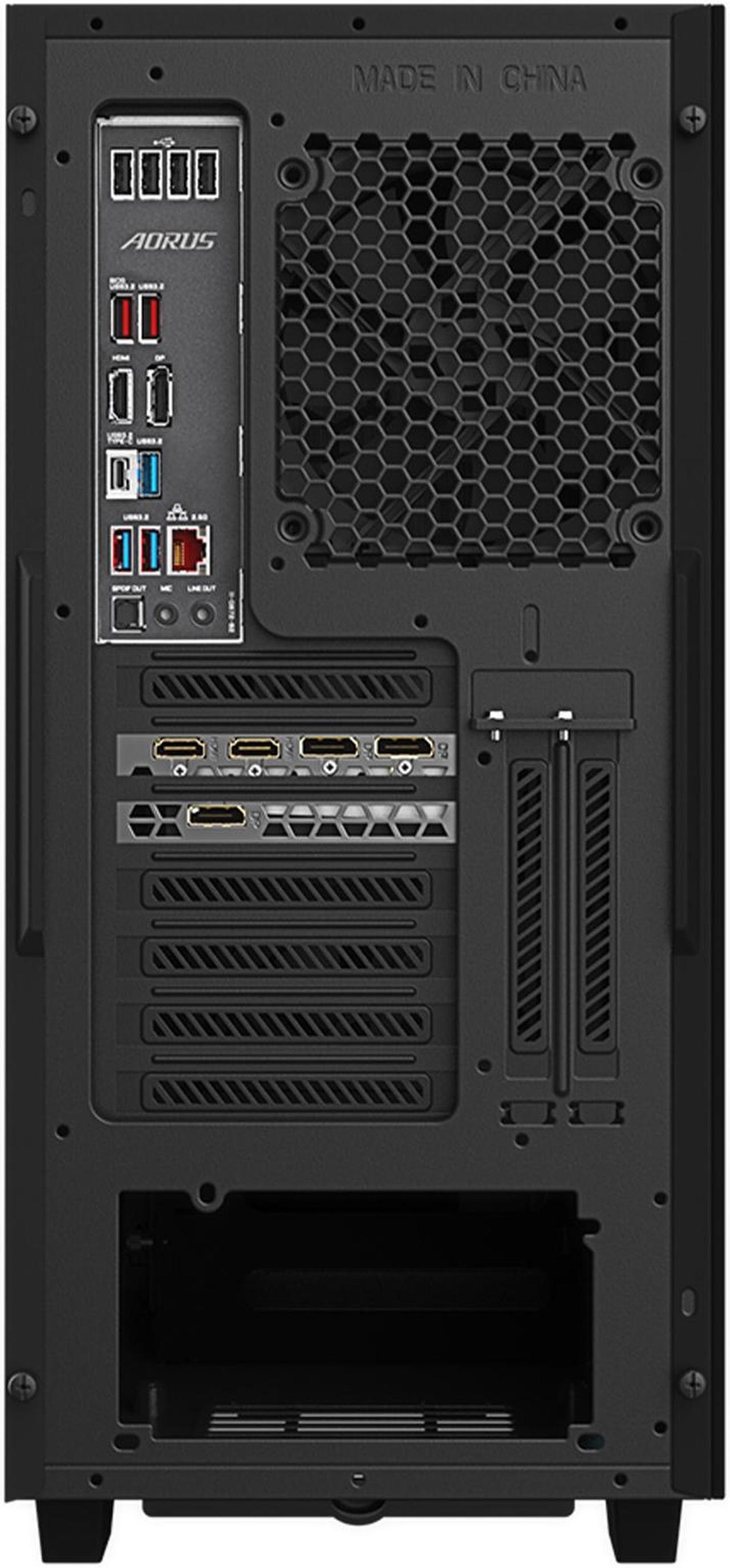 Alt view image 8 of 9 - GIGABYTE AORUS Project Stealth DIY PC Kit (Z690 AORUS ELITE STEALTH, NVIDIA GeForce RTX 3070 GAMING OC 8G STEALTH, AORUS C300G STEALTH) - GB-STEALTH COMBO IN2181