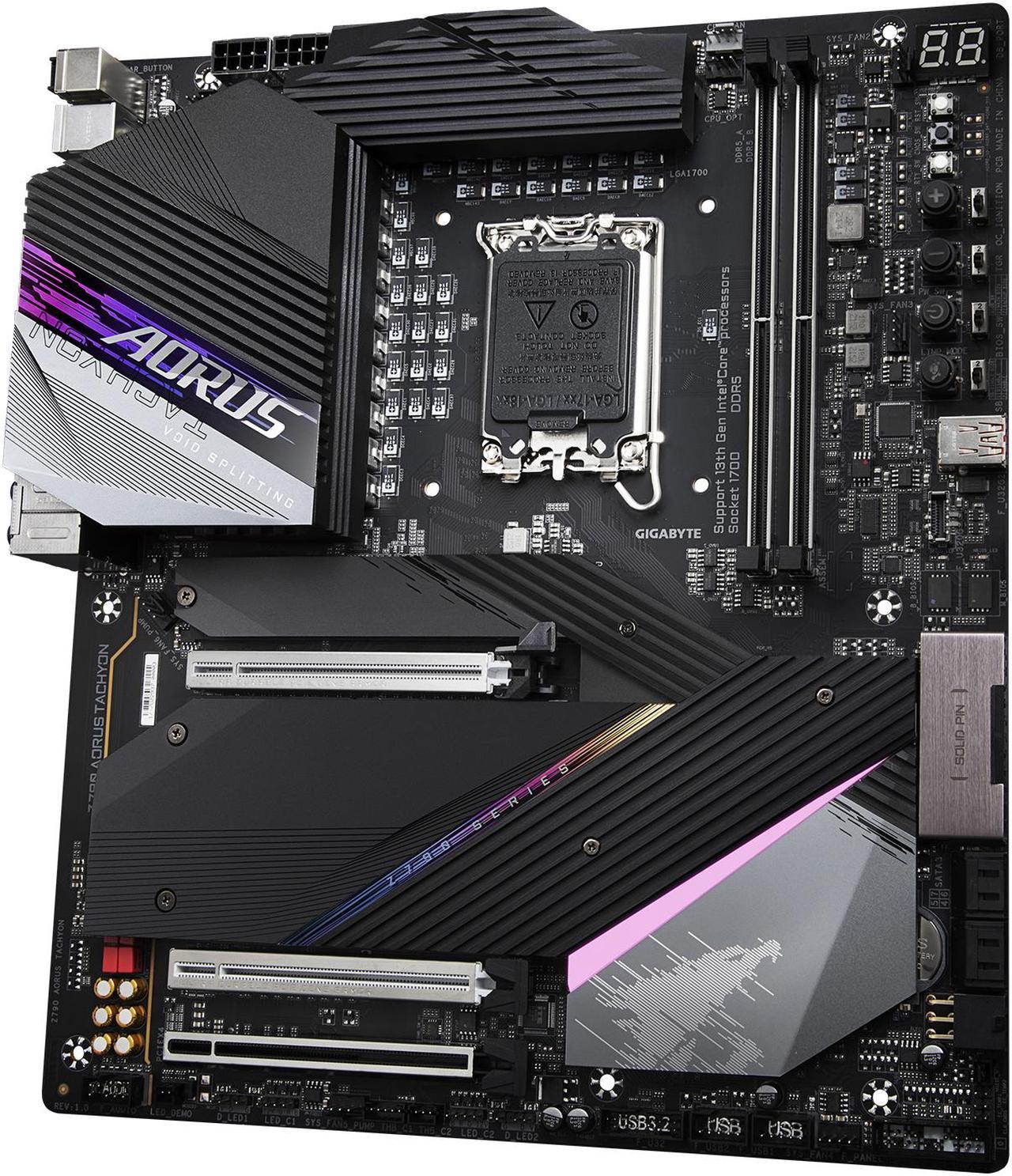 GIGABYTE Z790 AORUS TACHYON LGA 1700 Intel Z790 SATA 6Gb/s Extended ATX Motherboard