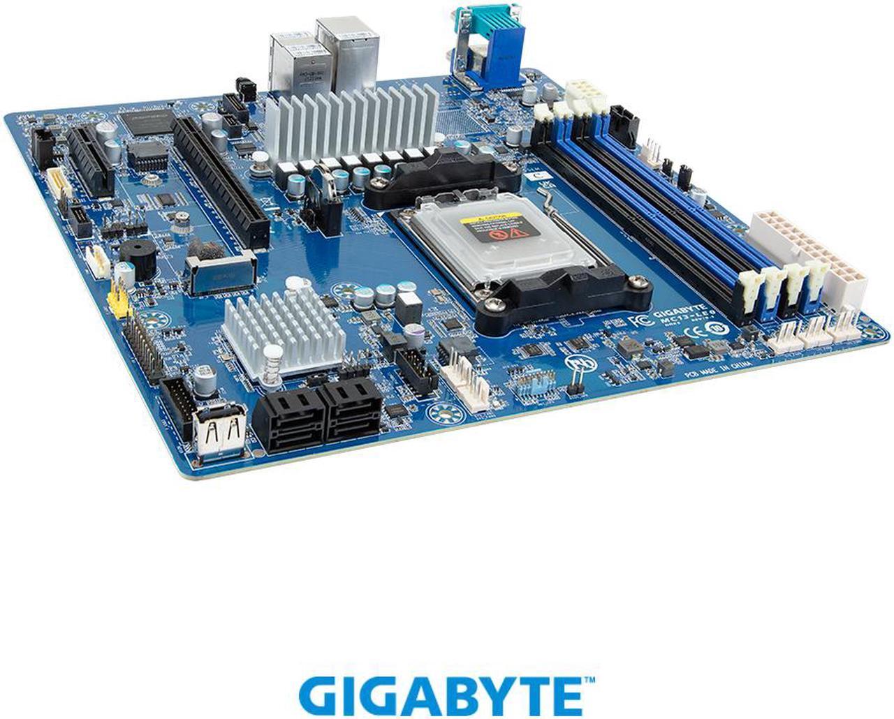 Alt view image 5 of 5 - GIGABYTE MC13-LE0 Motherboard - AMD EPYC™ 4005/4004 & Ryzen™ 9000/7000 - microATX UP 1Gb/s LAN