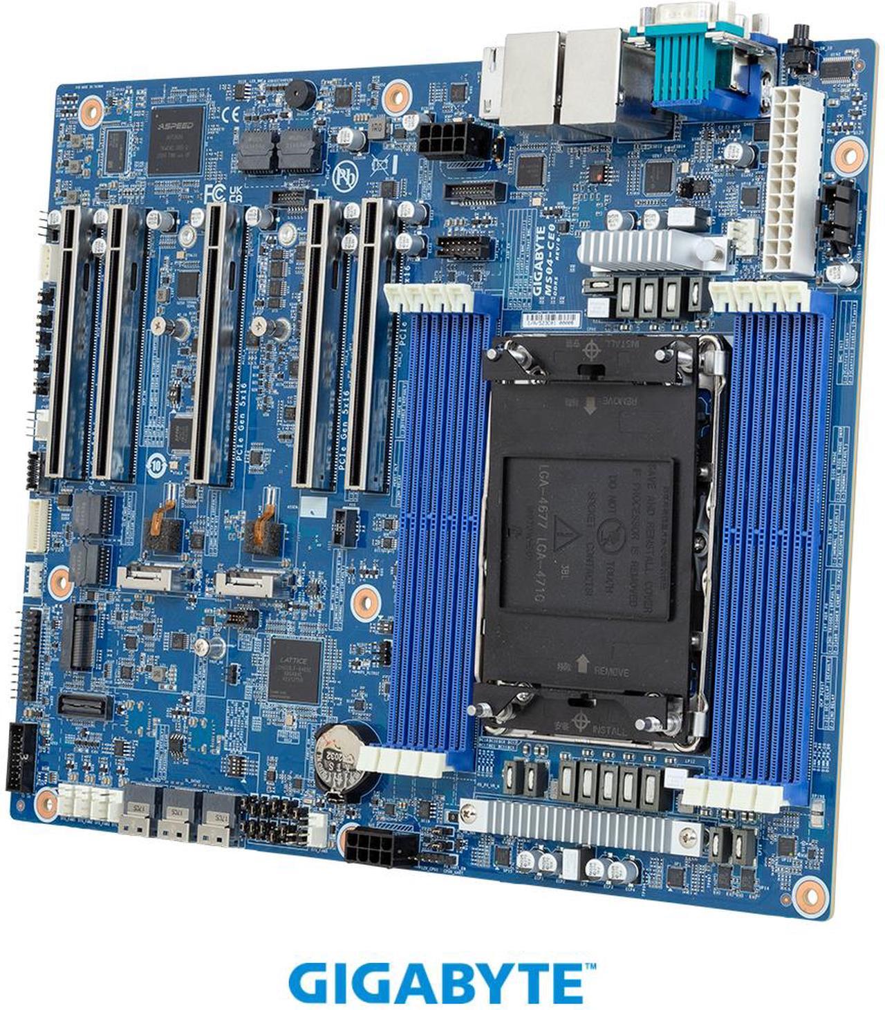Main image of GIGABYTE MS04-CE0 Motherboard - Intel® Xeon® 6 Processors - ATX UP