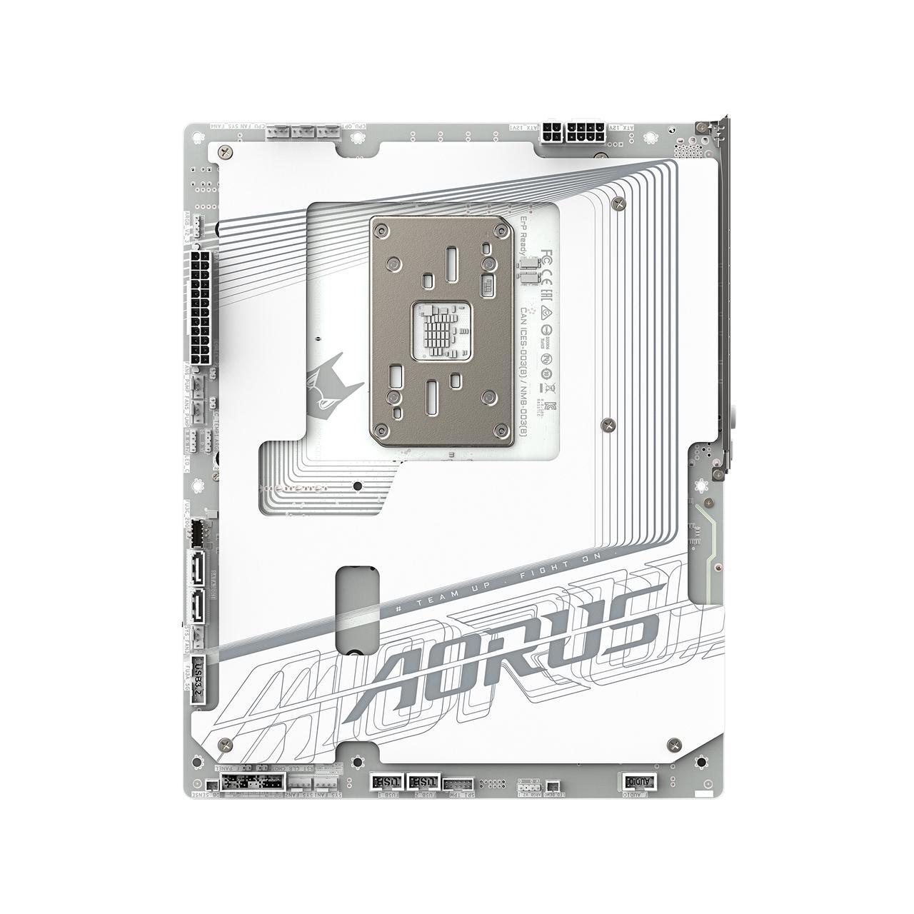 Alt view image 5 of 7 - GIGABYTE B850 A STEALTH ICE ATX AM5 AMD B850 ATX Motherboard