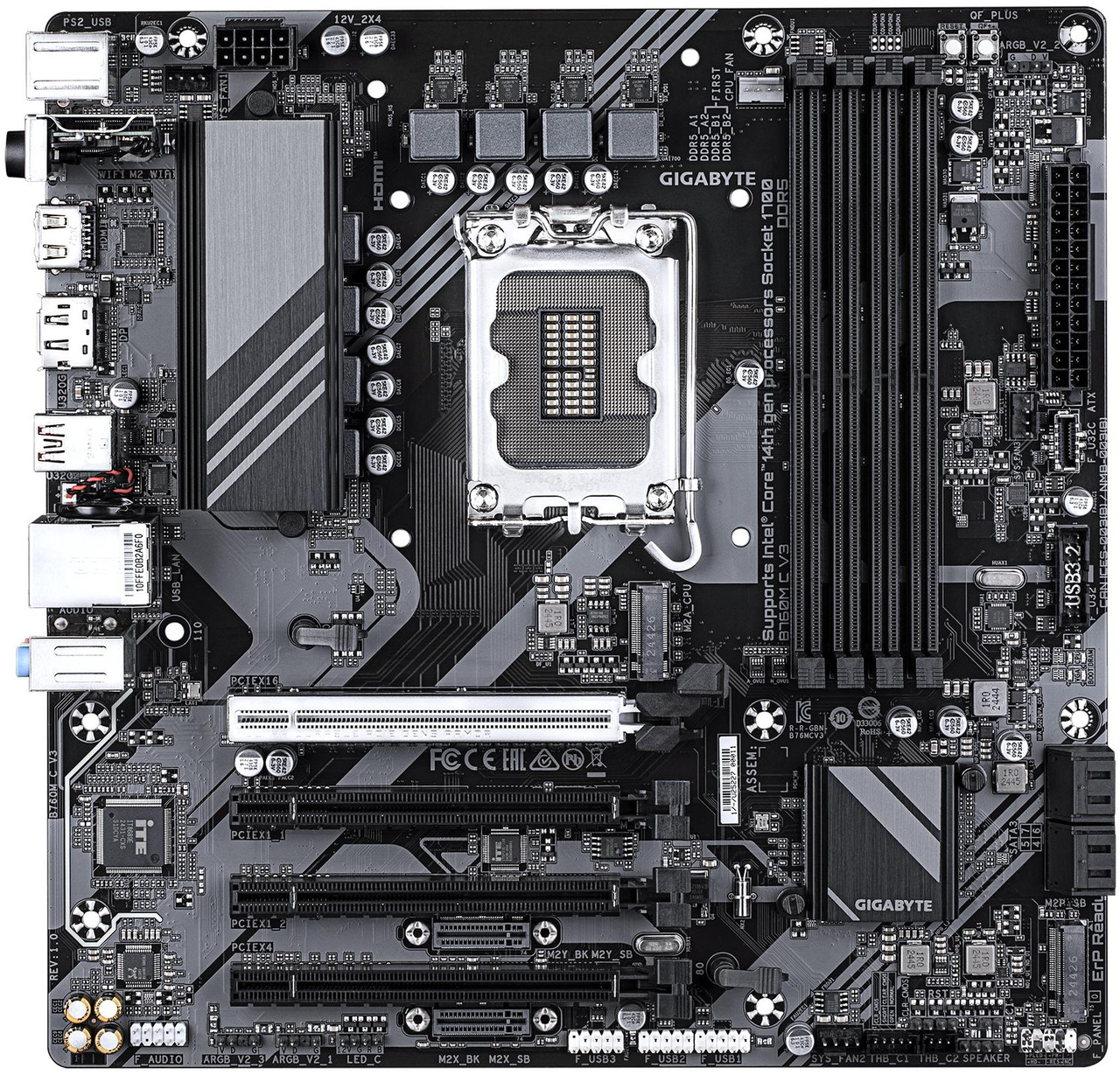 Open Box: GIGABYTE B760M C V3 LGA 1700 Micro ATX Motherboard - Newegg.com - Open Box condition - Image 7