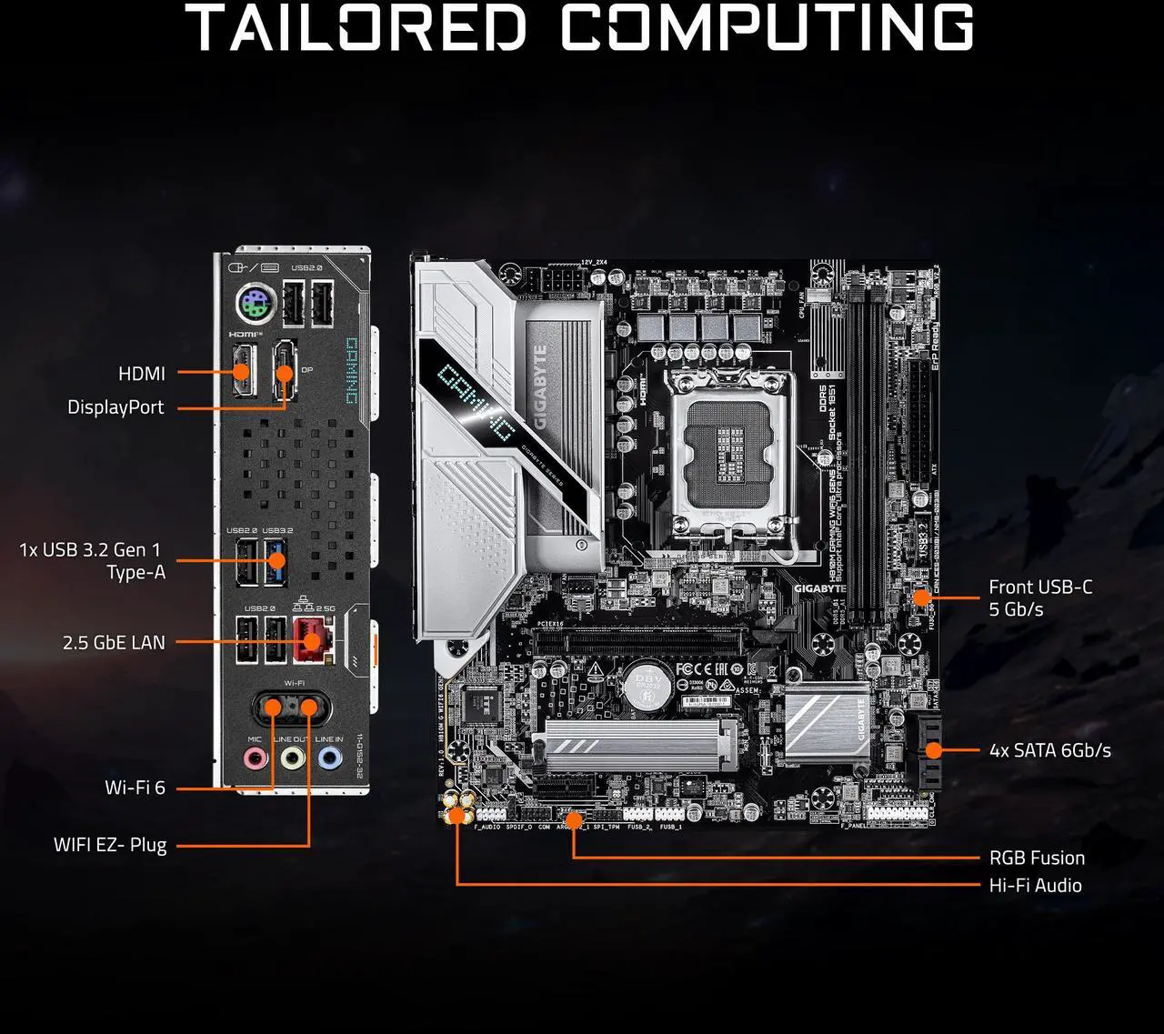 GIGABYTE H810M G WIFI6 GEN5