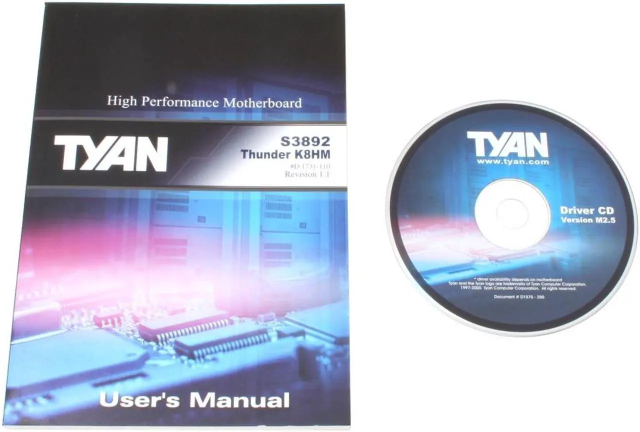 Alt view image 9 of 10 - TYAN S3892G3NR-RS Extended ATX Server Motherboard Dual 940 ServerWorks HT2000 + HT1000