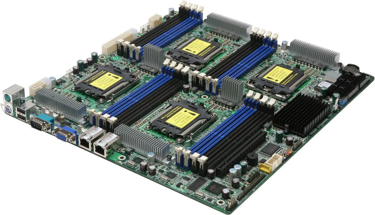 Main image of TYAN S4980G2NR Thunder n3600QE Quad 1207(F) NVIDIA nForce Professional 3600 Extended ATX Four AMD Opteron (Rev.F) 8000 series Server Motherboard