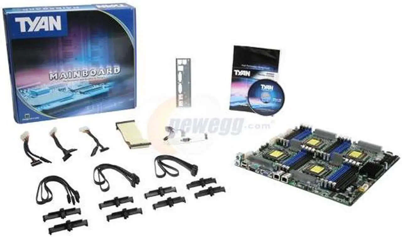 Alt view image 5 of 5 - TYAN S4980G2NR Thunder n3600QE Quad 1207(F) NVIDIA nForce Professional 3600 Extended ATX Four AMD Opteron (Rev.F) 8000 series Server Motherboard