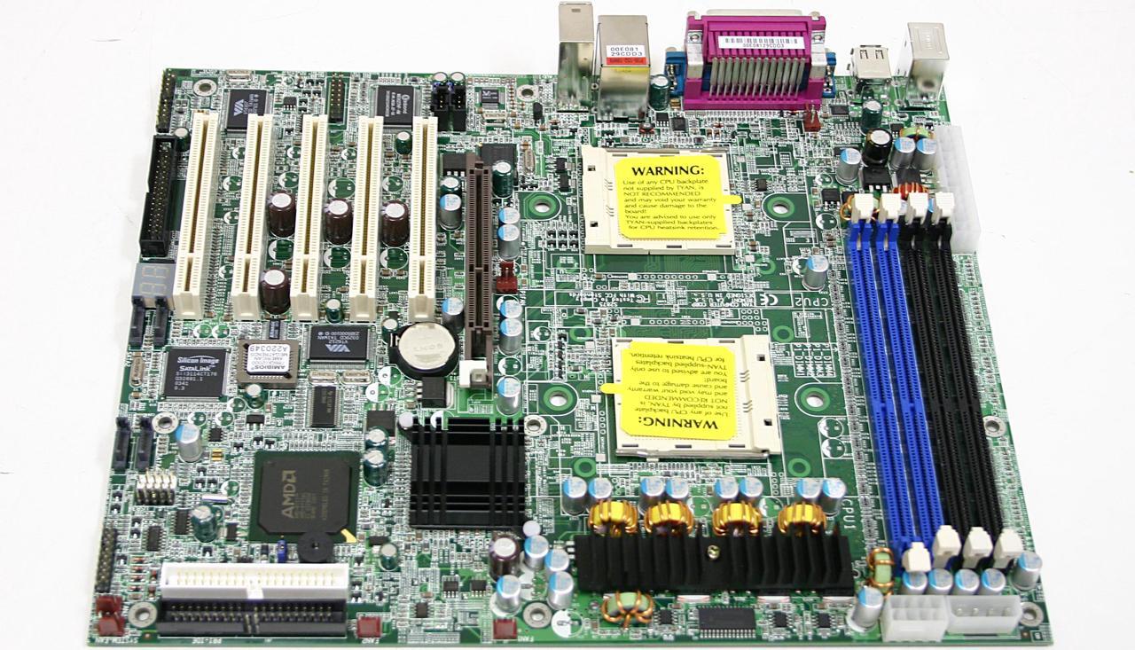 Alt view image 2 of 7 - TYAN S2875ANRF ATX Server Motherboard Dual 940 AMD 8151