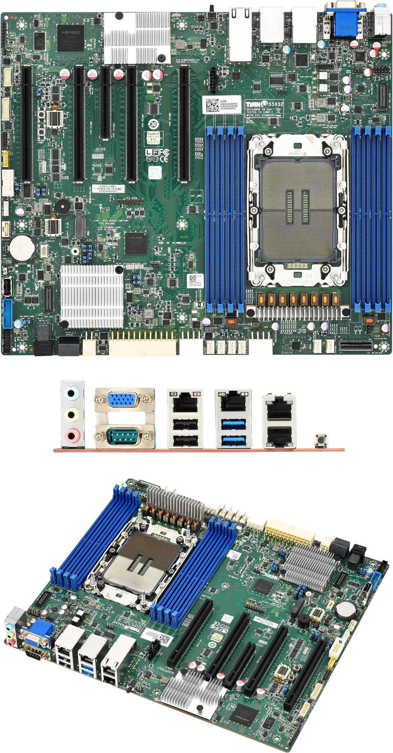 Main image of Tyan 4th Gen Intel Xeon Scalable Motherboards S5642AGM3NRE-2T LGA4677 Intel C741