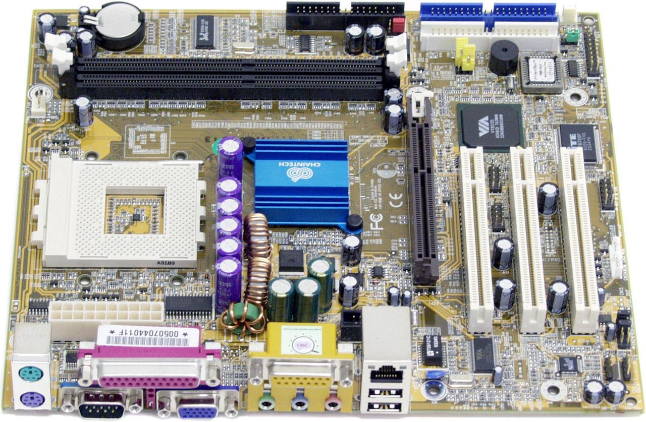 CHAINTECH 7VIF4 462(A) VIA KM400 Micro ATX AMD Motherboard