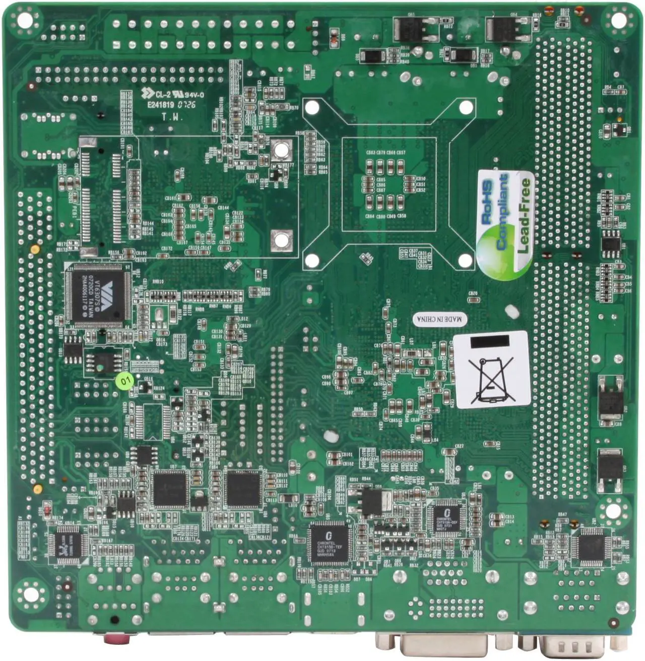 Alt view image 4 of 11 - JetWay J9F2-KHDE-PB Socket M Intel 945GM HDMI Mini ITX Intel Motherboard