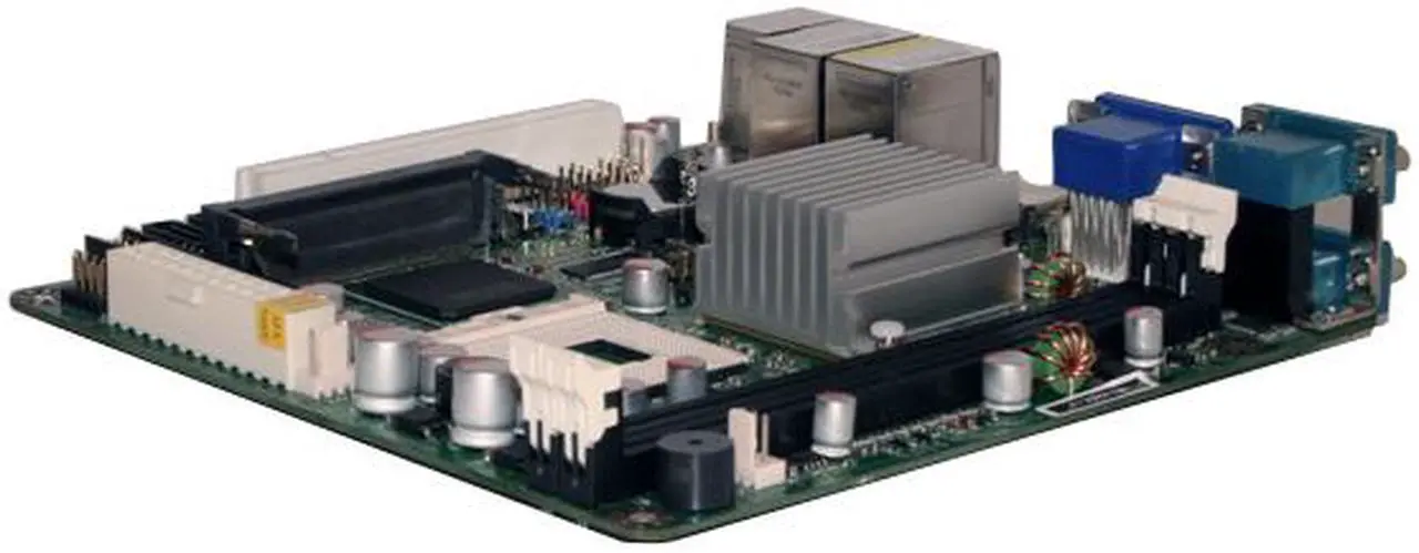 Alt view image 8 of 11 - JetWay J9F2-KHDE-PB Socket M Intel 945GM HDMI Mini ITX Intel Motherboard