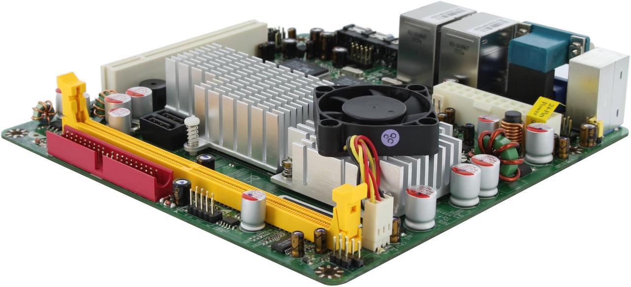 Alt view image 5 of 11 - JetWay J7F4K1G5S-LF VIA C7 VIA NanoBGA2 VIA CN700 Mini ITX Motherboard / CPU Combo