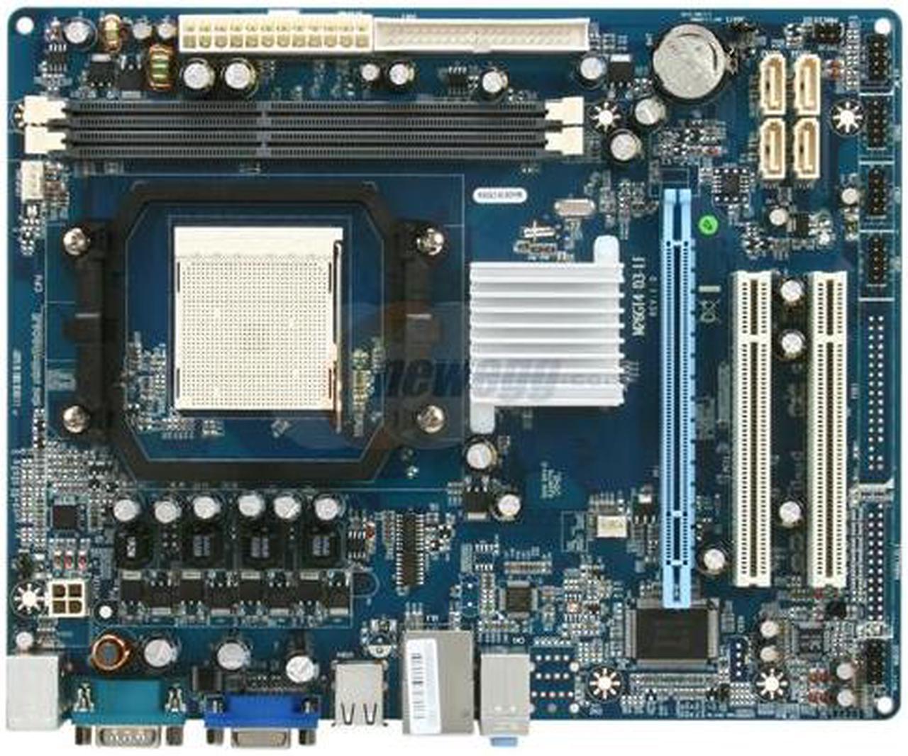 Alt view image 3 of 5 - JetWay JM26GT4-D3-LF AM3 NVIDIA NF6100-430 (MCP61P) Single Chipset Micro ATX AMD Motherboard