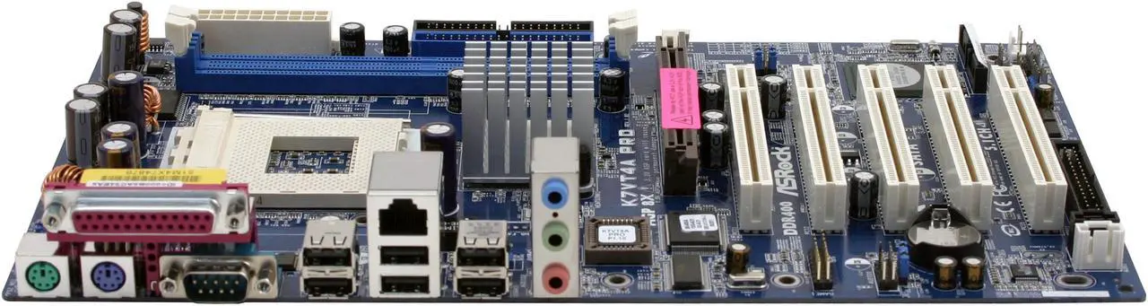 Main image of ASRock K7VT4A PRO 462(A) VIA KT400A ATX AMD Motherboard
