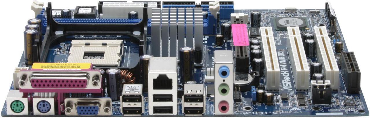 Main image of ASRock P4VM800 Socket 478 VIA P4M800 Micro ATX Intel Motherboard