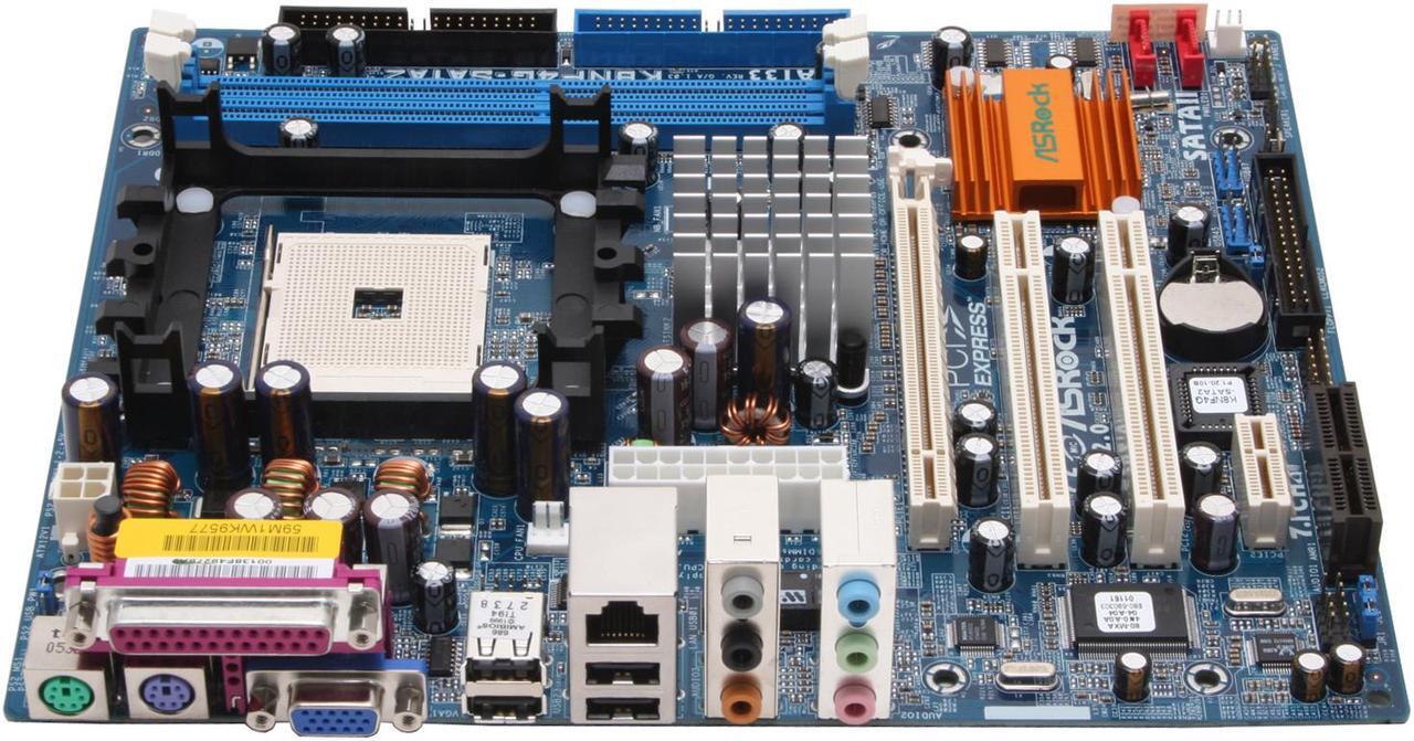 Main image of ASRock K8NF4G-SATA2 754 NVIDIA GeForce 6100 Micro ATX AMD Motherboard