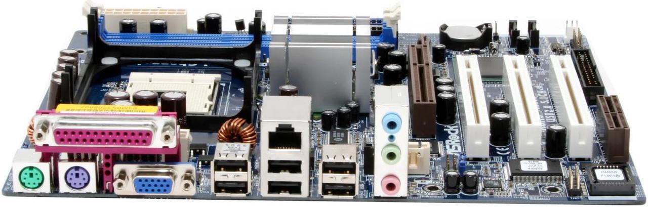 Alt view image 3 of 5 - ASRock P4i65G Socket 478 Intel 865G Micro ATX Intel Motherboard