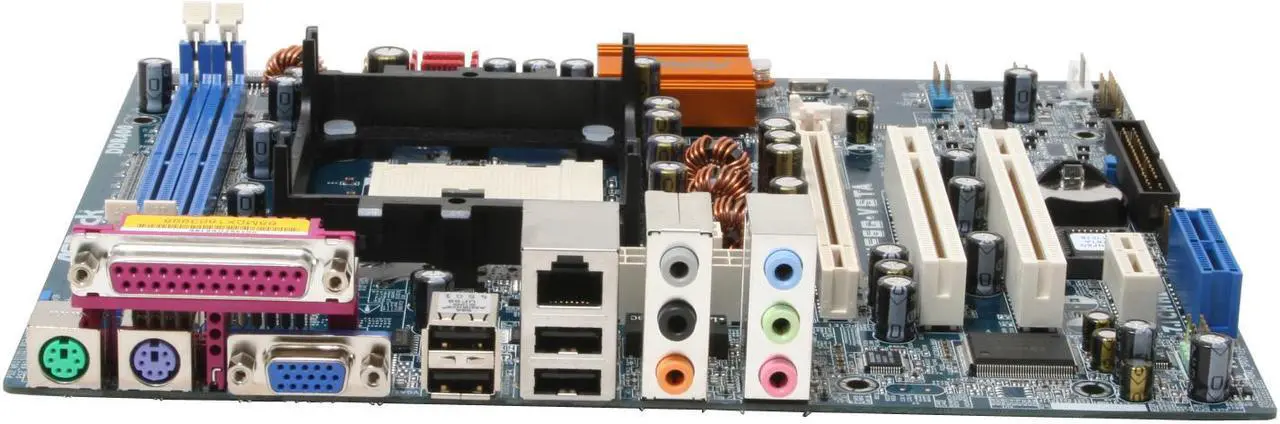 Alt view image 2 of 6 - ASRock K8NF6G-VSTA 754 NVIDIA GeForce 6100 Micro ATX AMD Motherboard
