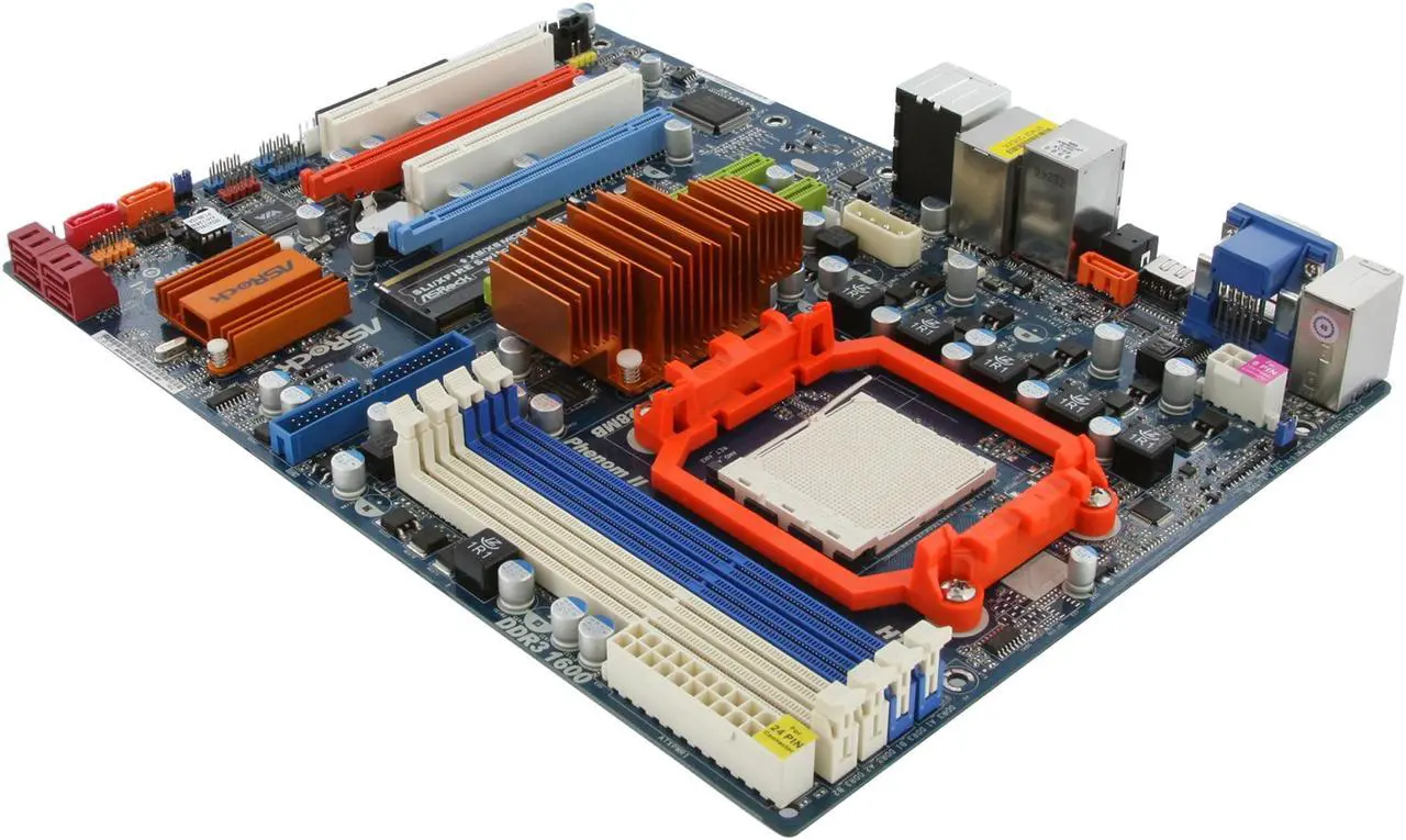Alt view image 5 of 11 - ASRock M3A785GXH/128M AM3 AMD 785G HDMI ATX AMD Motherboard