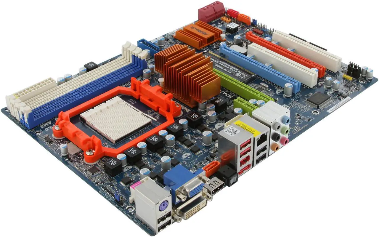 Alt view image 7 of 11 - ASRock M3A785GXH/128M AM3 AMD 785G HDMI ATX AMD Motherboard