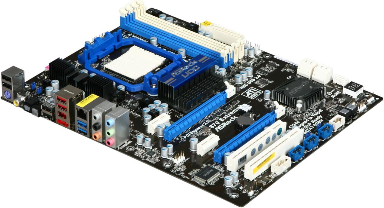 ASRock 870 EXTREME3 AM3 AMD 870 SATA 6Gb/s USB 3.0 ATX AMD Motherboard