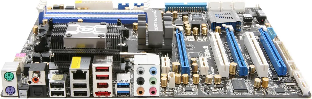 Alt view image 2 of 5 - ASRock 990FX Extreme4 AM3+ AMD 990FX + SB950 USB 3.0 ATX AMD Motherboard